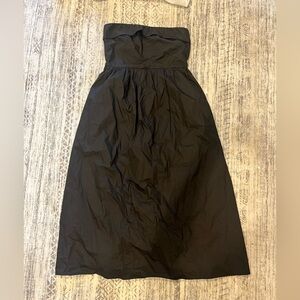 Forever 21 Strapless Black Dress